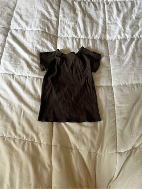 Gray aerie backless top